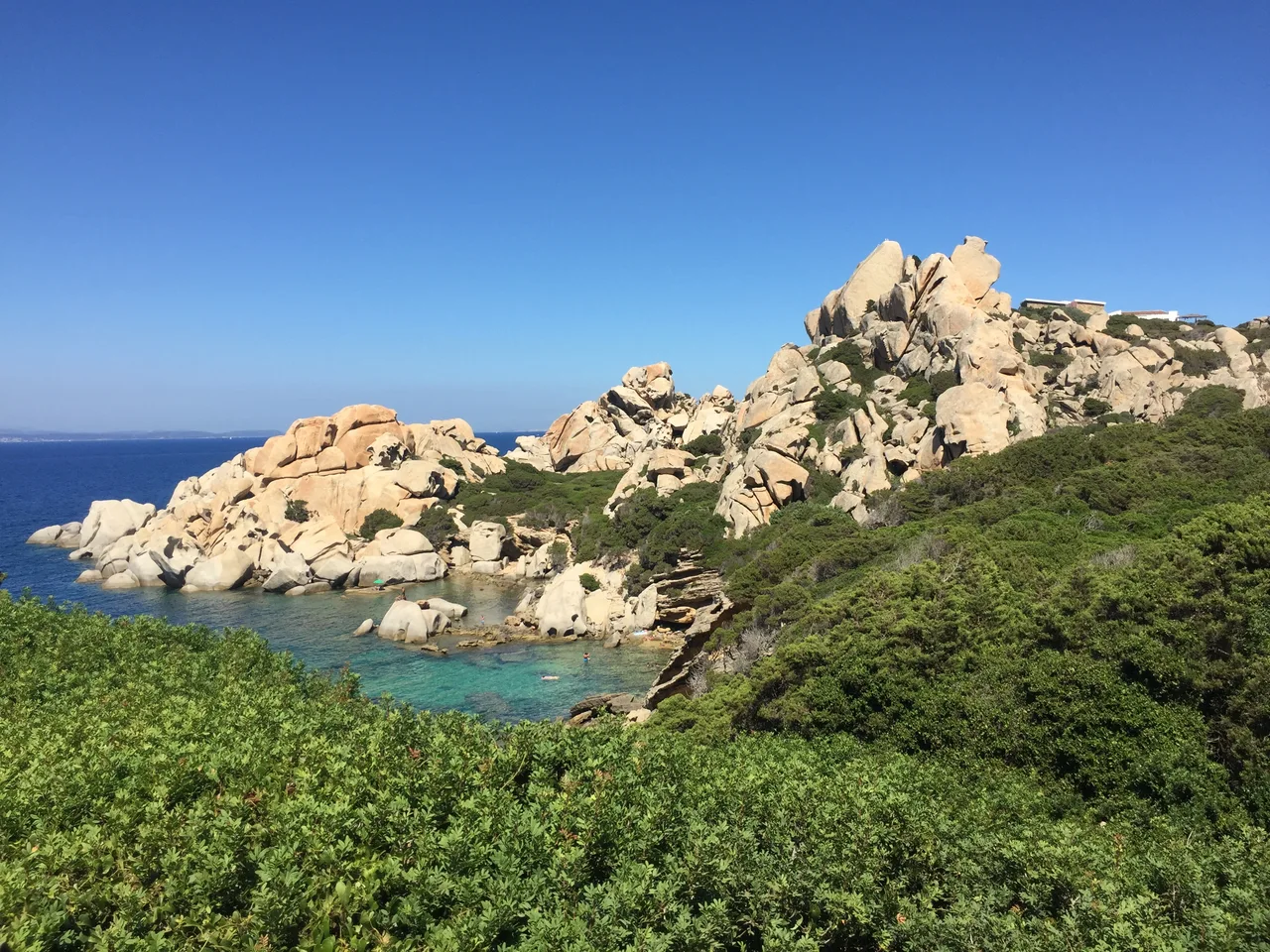 La costa e le formazioni granitiche di Capo Testa, Santa Teresa Gallura